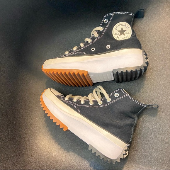 CONVERSE HITOP PLATFORM SNEAKERS♠️✨🖤 - Picture 6 of 11